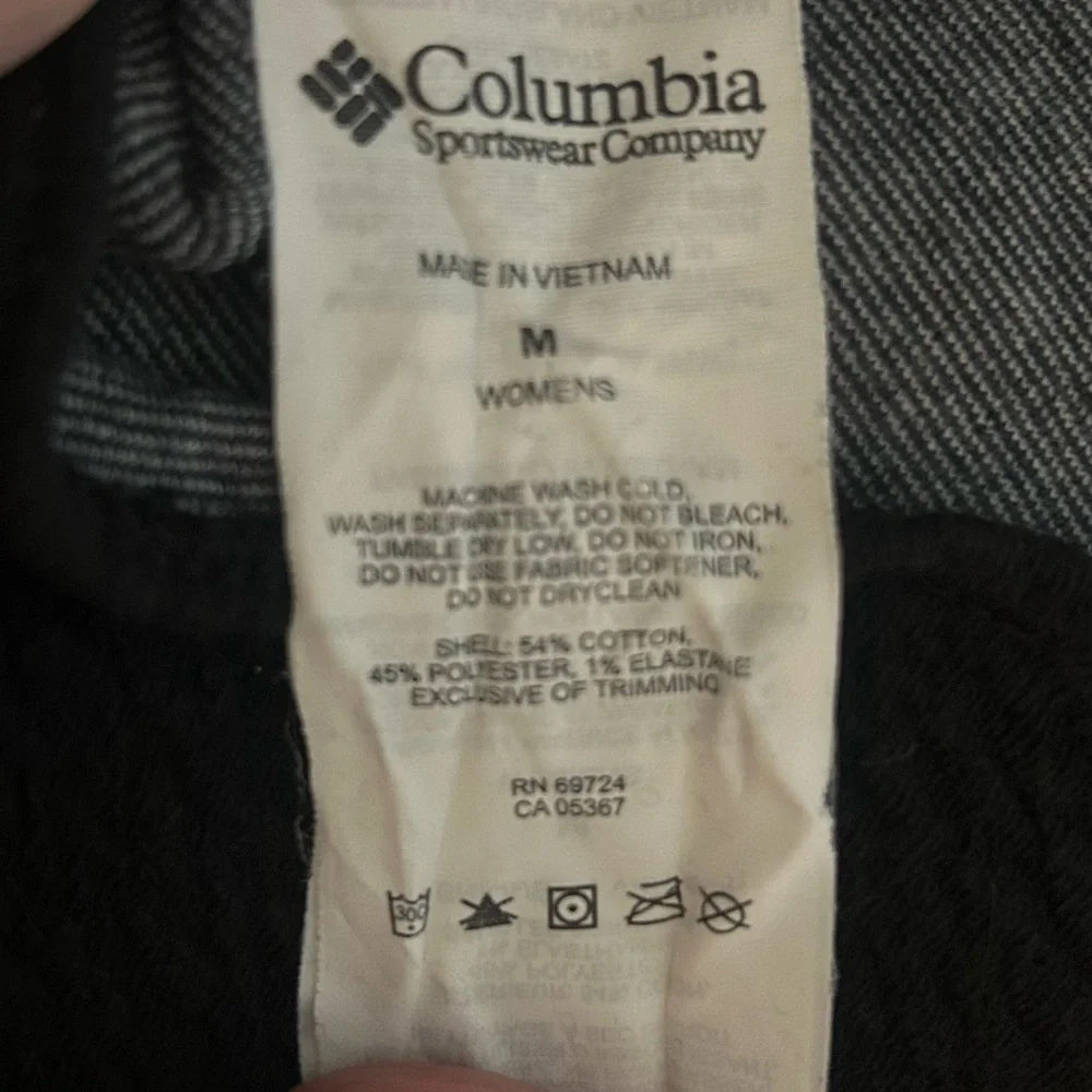 Columbia Womens Winter Dream Reversible Sweater Dress Gray Black M - Picture 6 of 10
